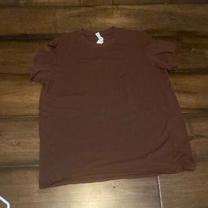 Lululemon cold shoulder Love T shirt 8